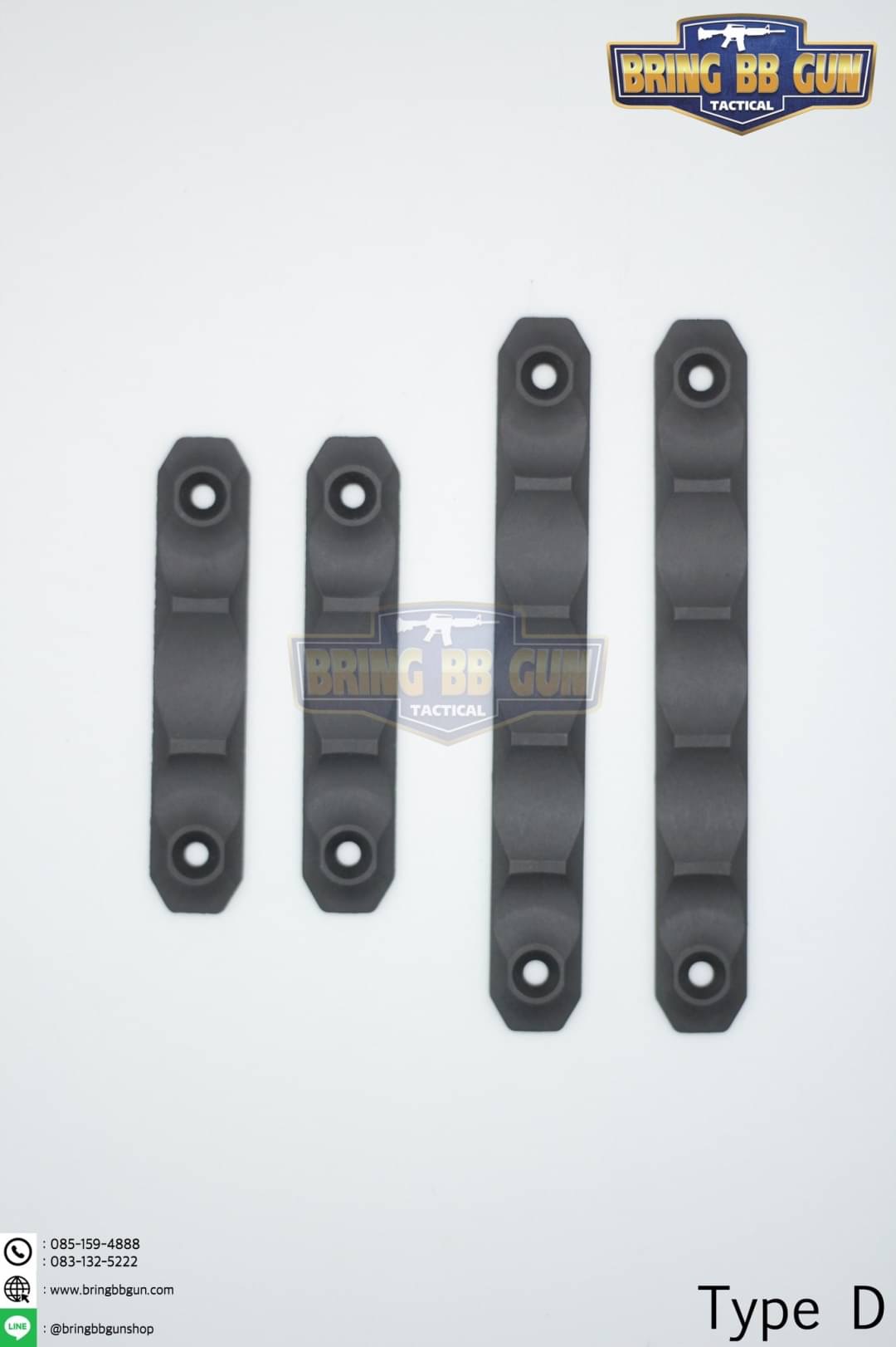 M-Lok Cover แบบพลาสติก (ใช้ได้กับชุดหน้าระบบราง M-Lok เท่านั้น)