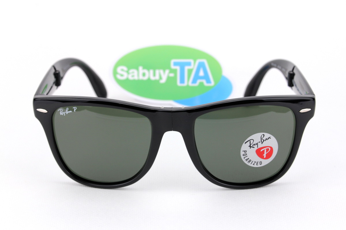 RayBan Folding Wayfarer RB4105 601/58 Polarized Lens 54 mm.