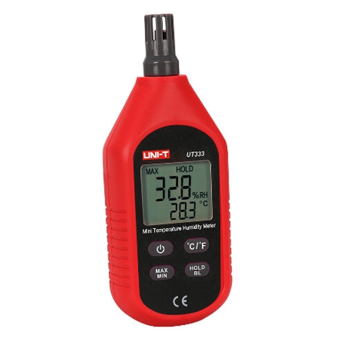 UNI-T UT333 เครื่องวัดความชื้นสัมพัทธ์และความชื้นมิเตอร์