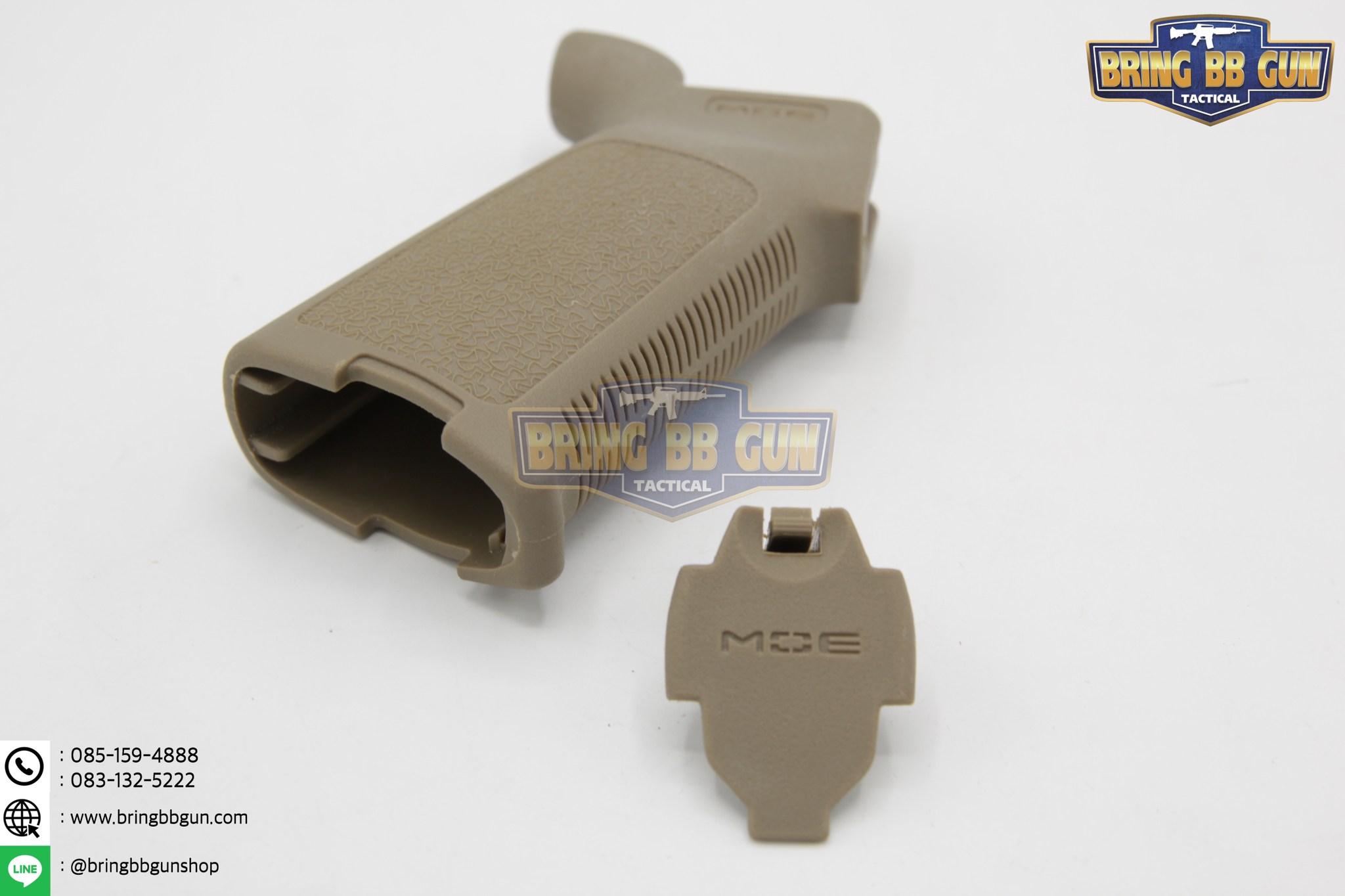 กริ๊ปมือหลัง ทรงMagpul รุ่น MOE ระบบGBB (กริ๊ปมือแก็ส)