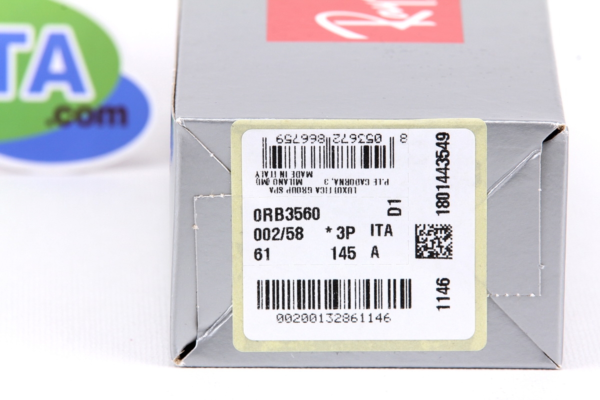 RayBan Colonel RB3560 002/58 Polarized Lens