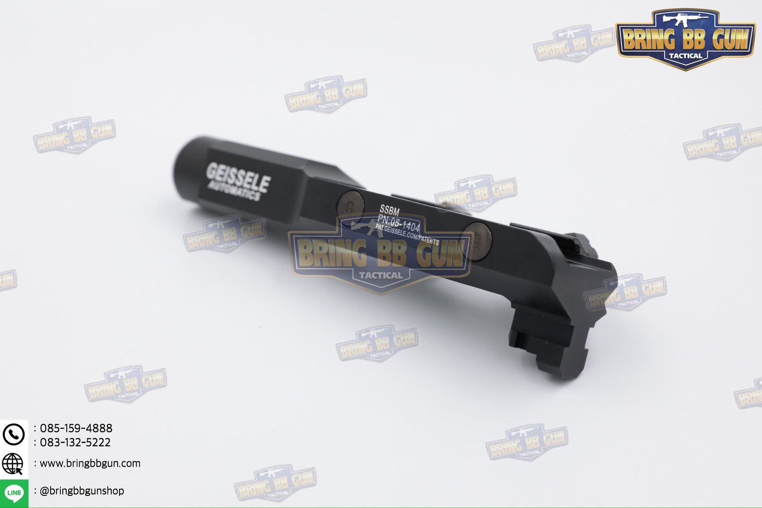 ขาเสริมสำหรับติดมีดปลายปืน ทรง Geissele (Super Stabby Bayonet Mount) (SSBM) (ใช้ได้กับชุดหน้าระบบราง Picatinny (ราง 20mm.) เท่านั้น)