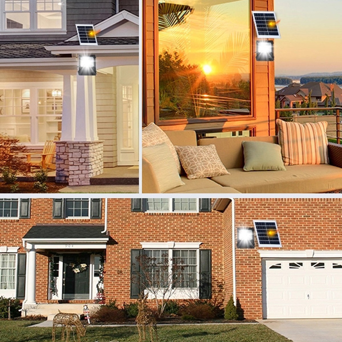 IWC-FLOOD-LIGHT-SOLAR-REMOTE-JD-8840-40W รุ่น JD มีรีโมทตั้งเวลา+ปรับแสงได้