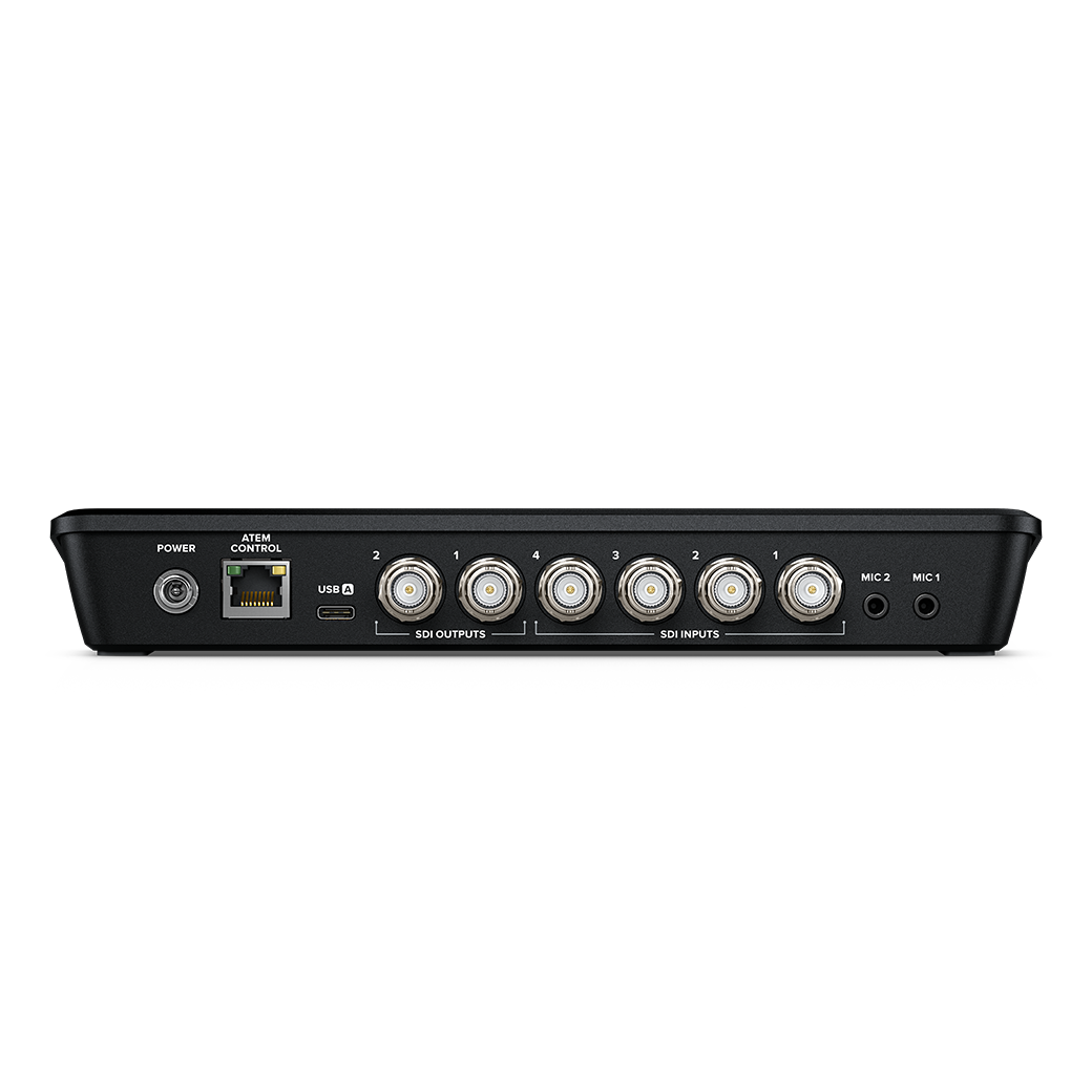 Blackmagic ATEM SDI Pro ISO สตรีมมิ่ง วิดีโอ สวิตเชอร์ 4 อินพุต SDI