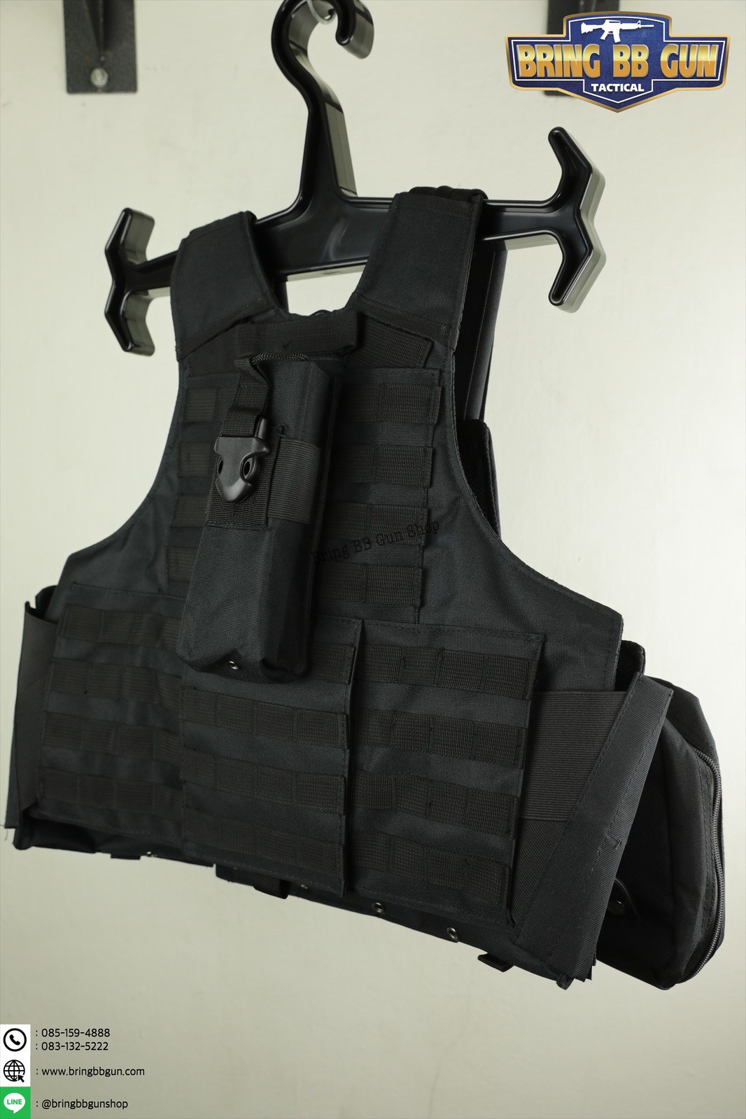 เสื้อเวส รุ่นไซราส (Tactical Vest C.I.R.A.S.)