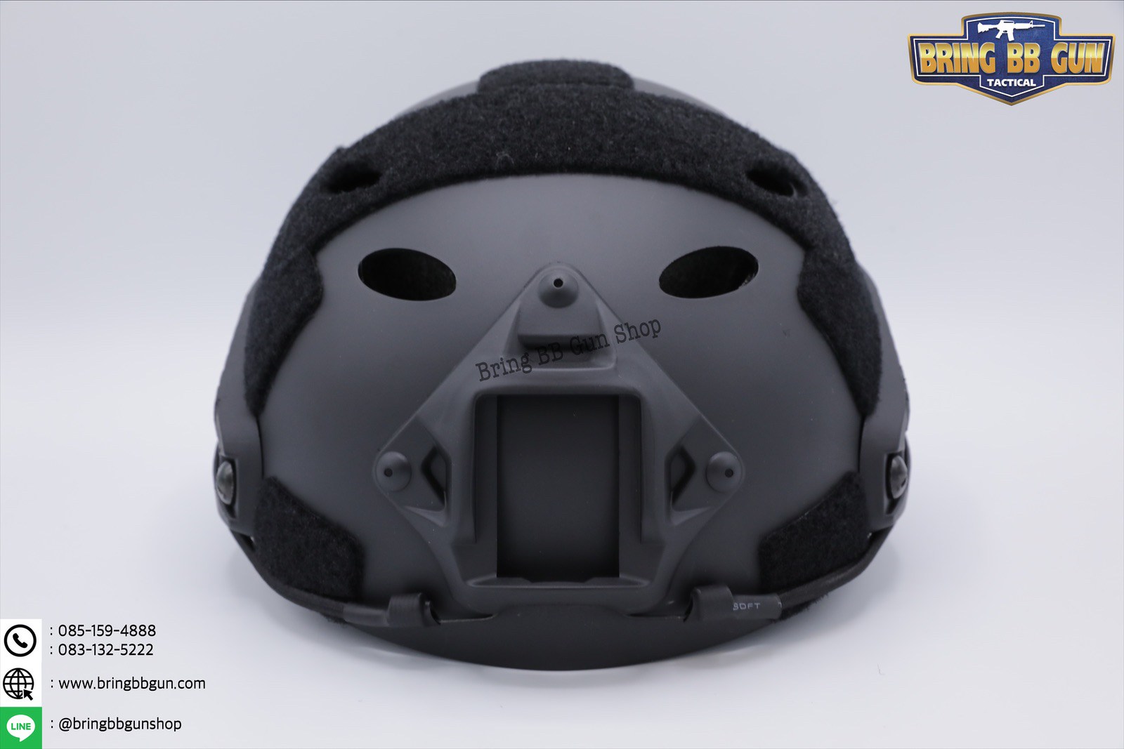 หมวก Fast (หมวกฟาส) (Fast Helmet PJ type) รุ่น Standard-pound holes