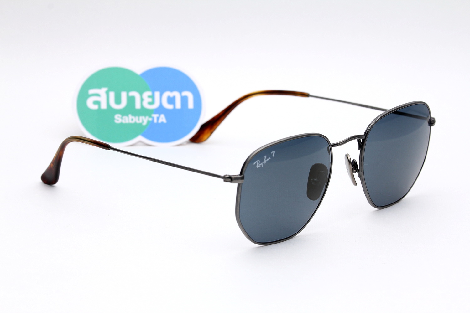 RayBan RB8148 9208T0 POLARIZED HEXAGONAL TITANIUM COLLECTION