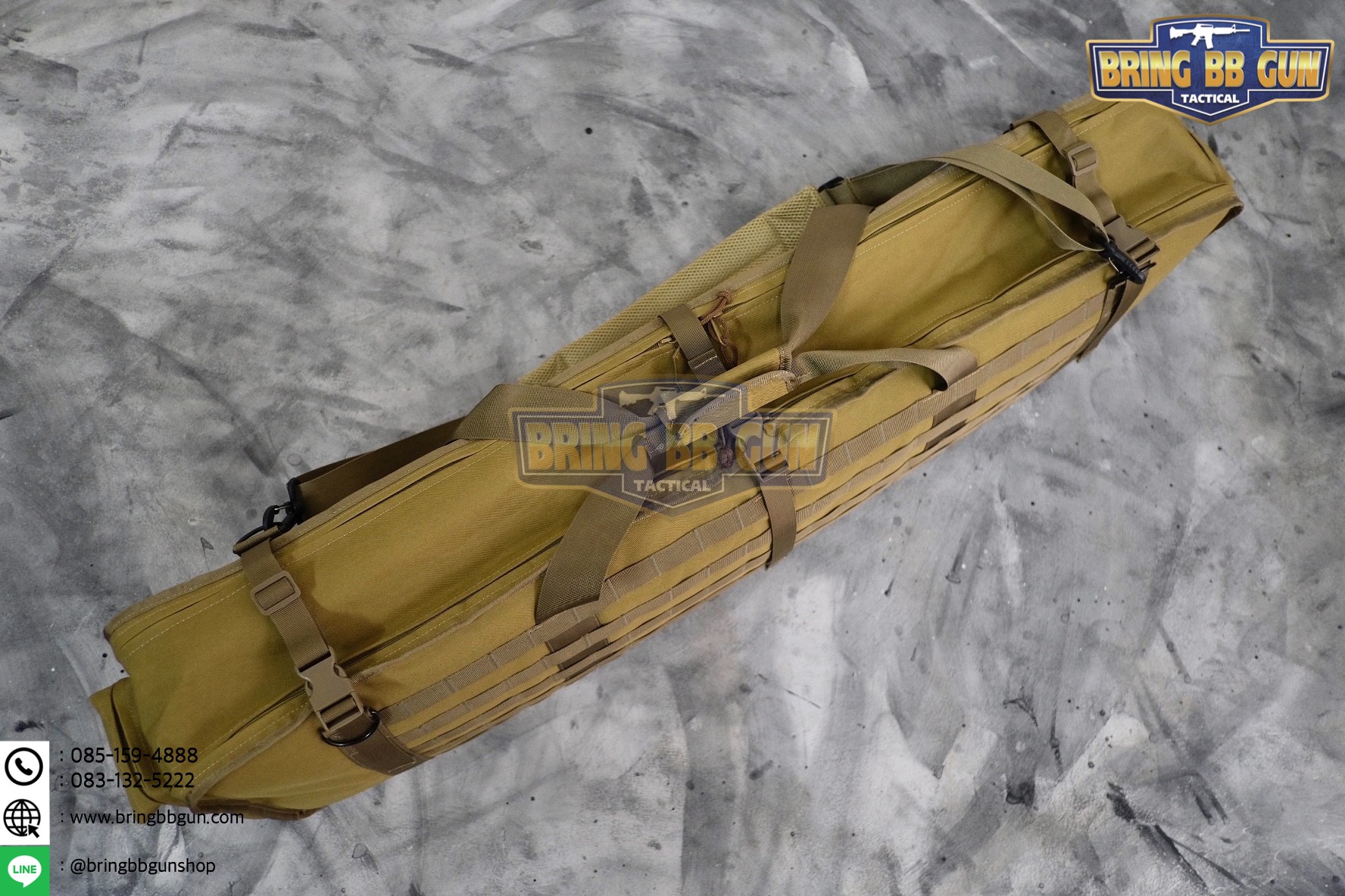 กระเป๋าใส่ปืนยาว รุ่น M249 ขนาด : 24*100*18