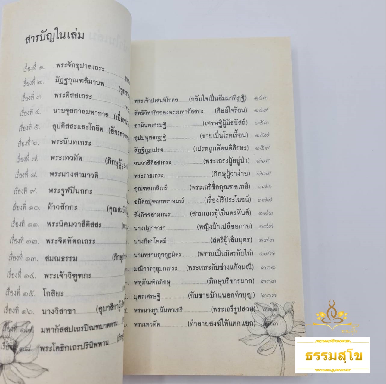 นิทานธรรมบท ในพระไตรปิฎก 52 บุคคลต้นแบบในสมัยพุทธกาล