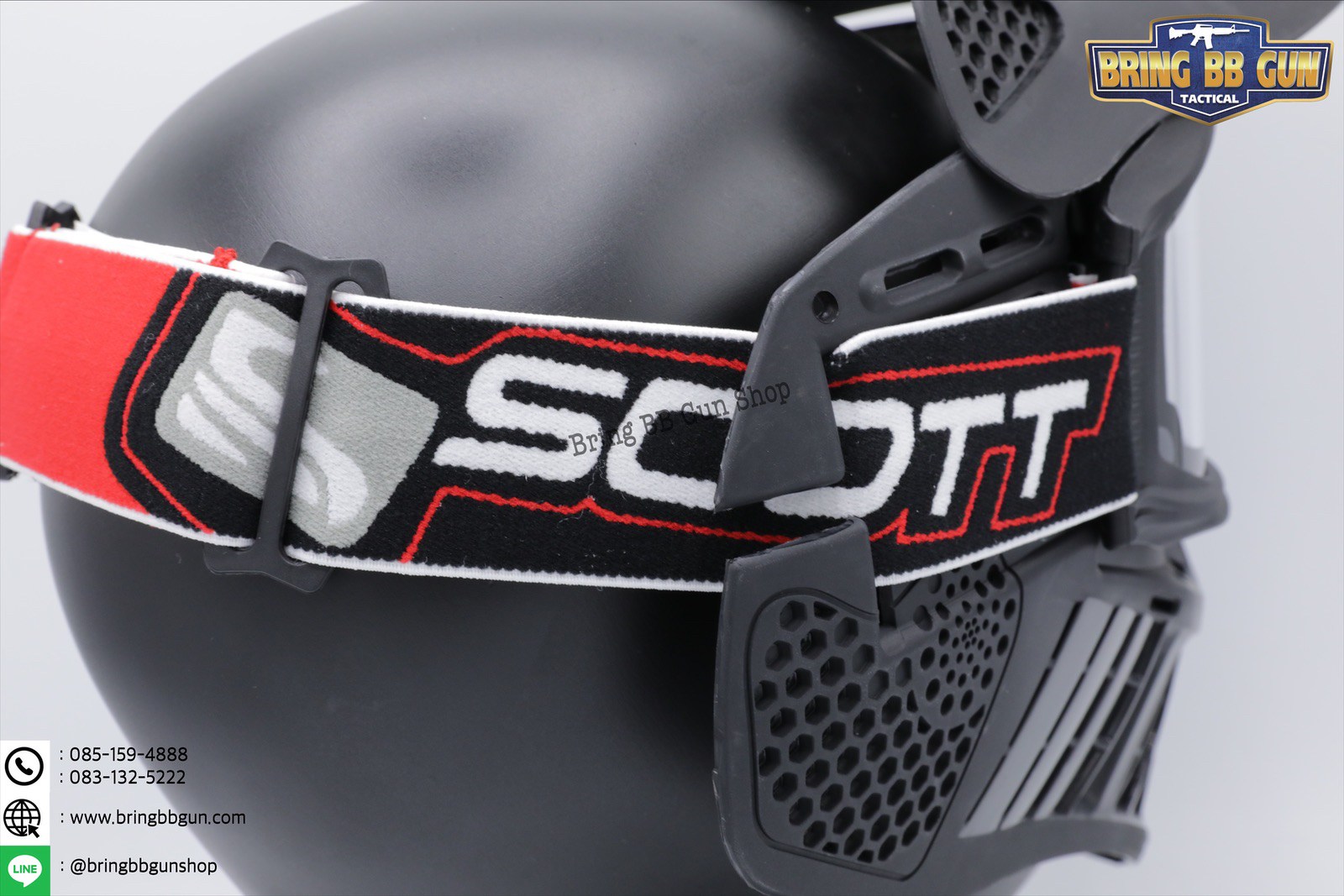 หน้ากาก Scott Mask เจน2 (รุ่นเลนส์สองชั้น)