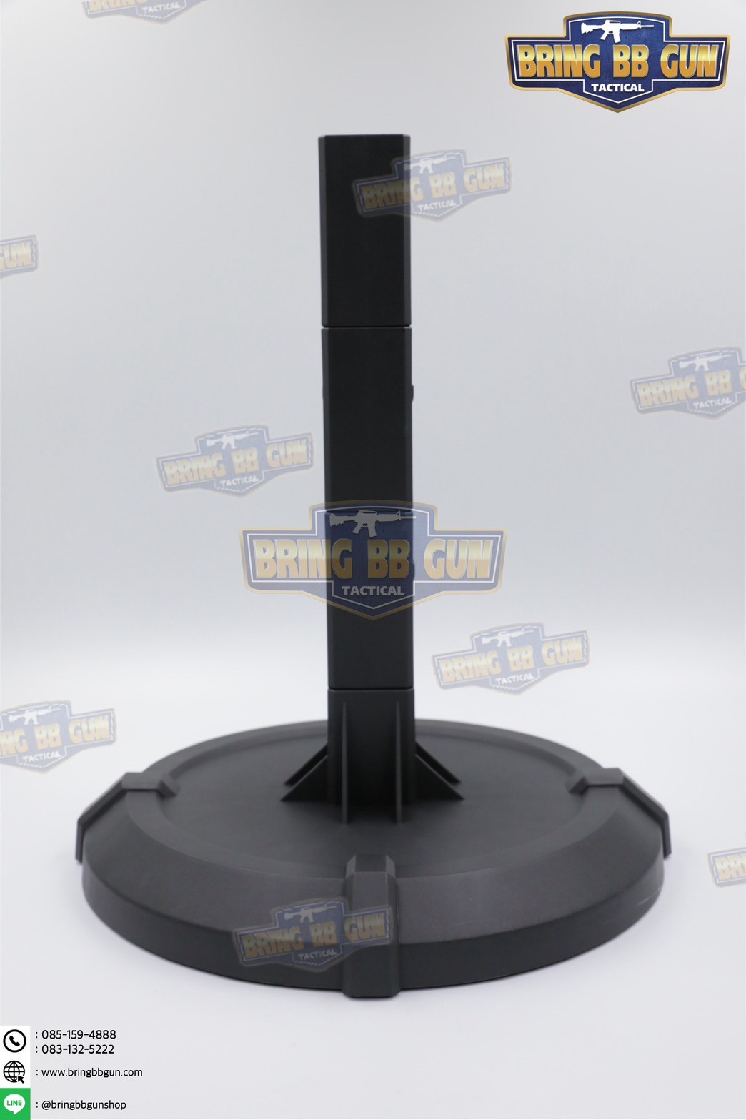 แท่นวางหมวก-เสื้อเวส-เข็มขัด (เสาแขวนหมวก-เสื้อเวส-เข็มขัด) (ที่แขวนอเนกประสงค์) (Equipment Display Stand)