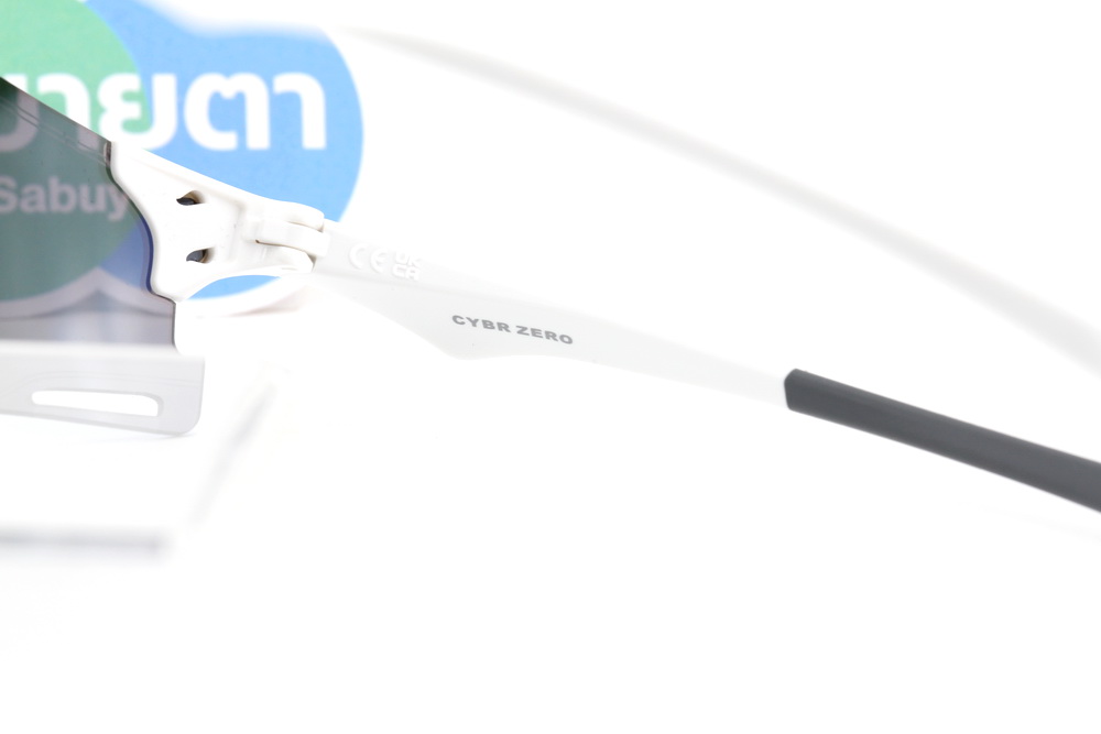 Oakley CYBR ZERO Polished White / Prizm Sapphire OO9512D-02