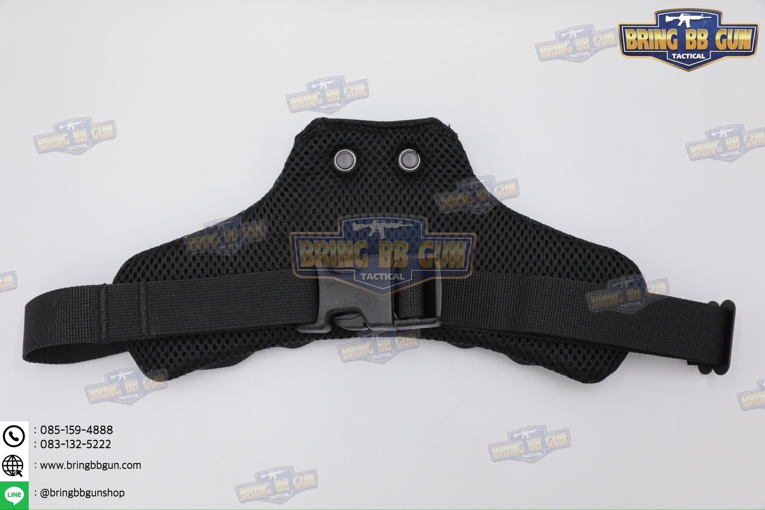 สายรัดต้นขา แบบนวม (ARC RTI DUTY Mount Accessory) (Comfortable Padding Thigh Strap) (Thigh Strap) (Tactical Drop Leg Strap Band)