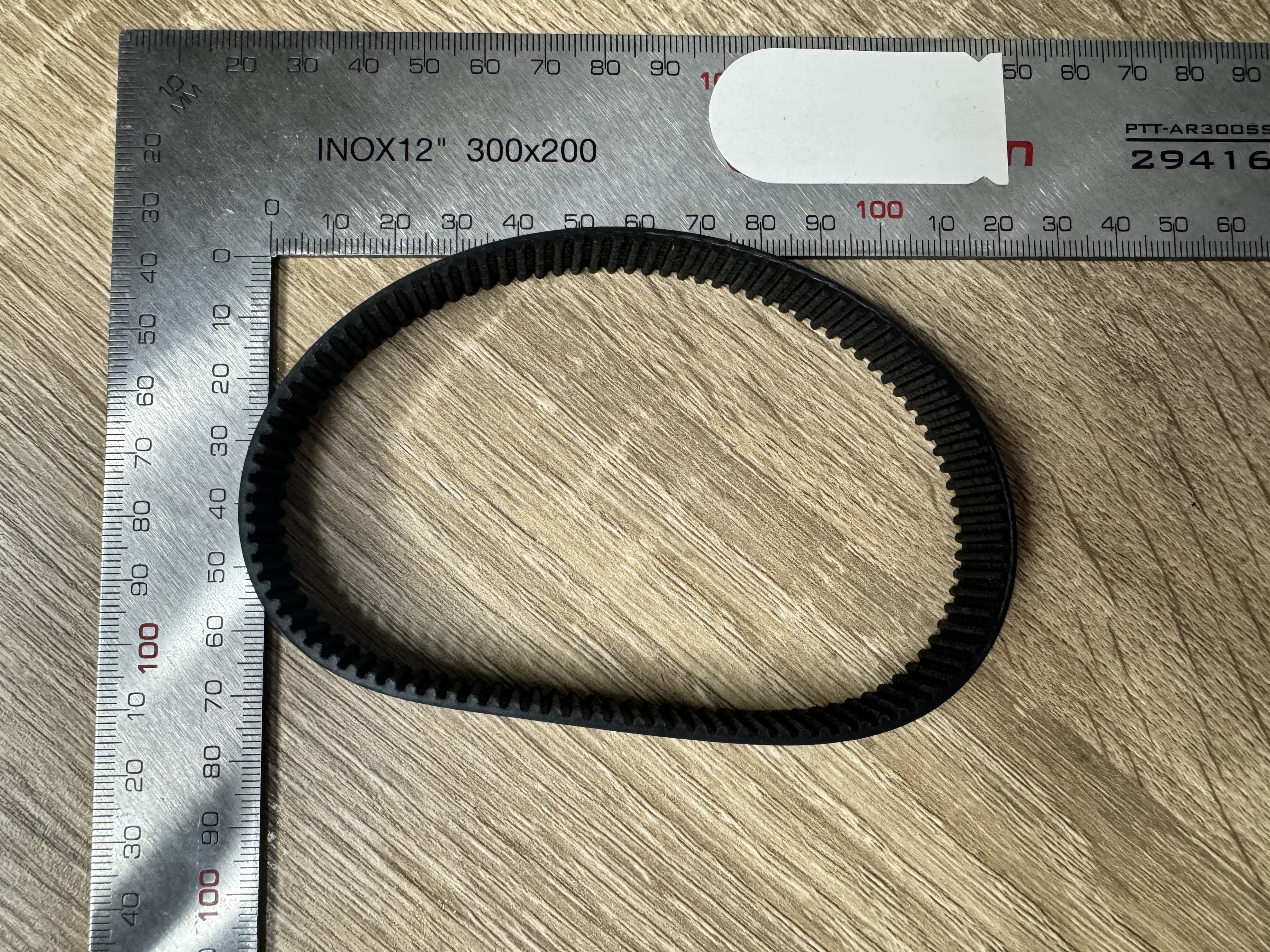 สายพาน HTD 3M Timing belt วงปิด 100 teeth 300mm length 15mm width 300-3M-15
