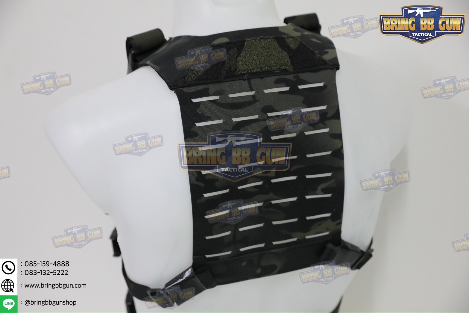 สายโยงบ่า (Chest Rig Harness) (สายโยงบ่าแบบแต่ง)