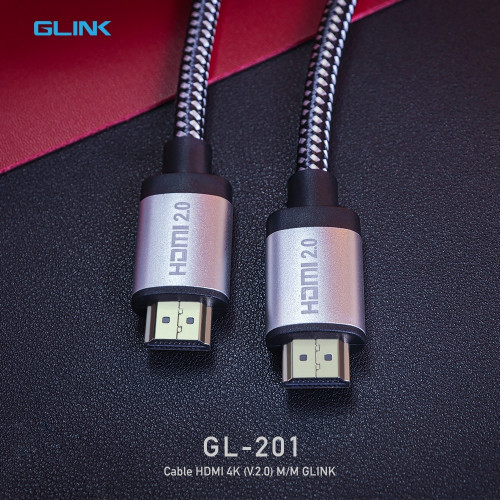 Glink HDMI Cable 4K GL-201 (V2.0) สาย HDMI ยาว 15 เมตร ออกใบกำกับภาษีได้