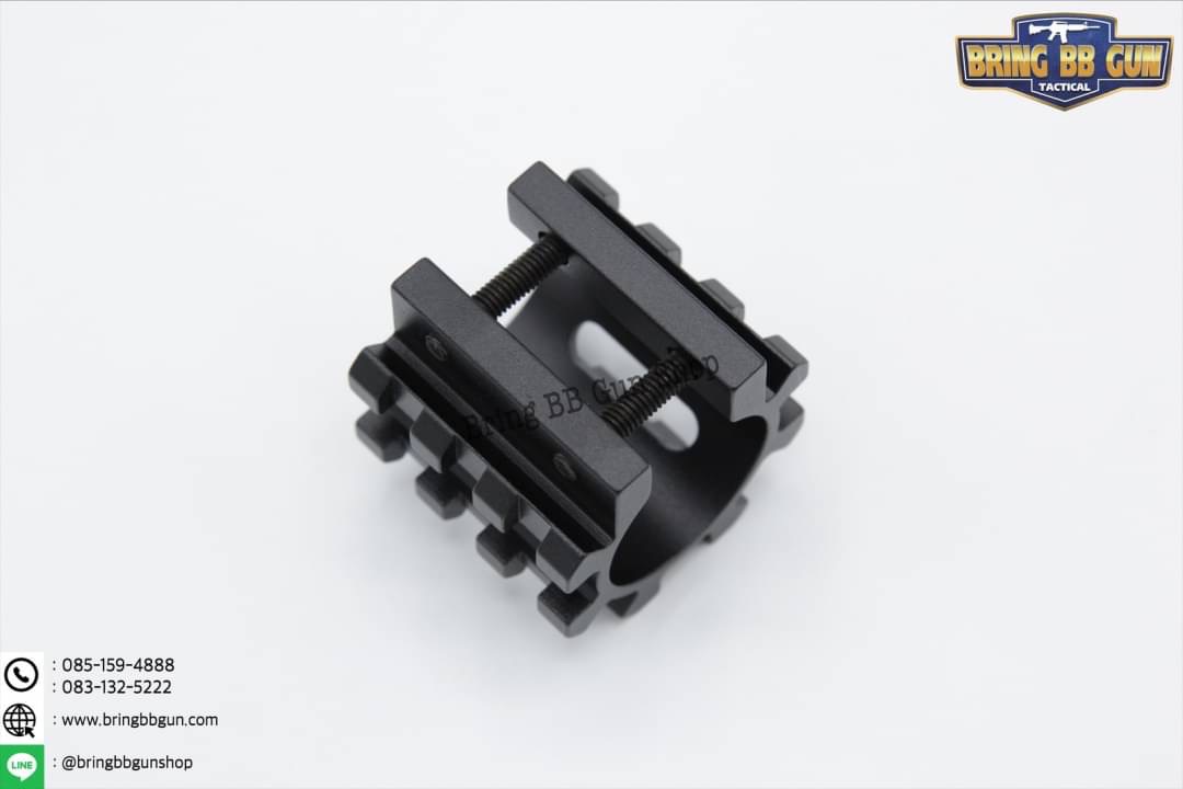 รางเสริมติดลำกล้องลูกซอง (รางลัดลูกซอง)(รางเสริม ข้าวโพด) รุ่น Light Weight