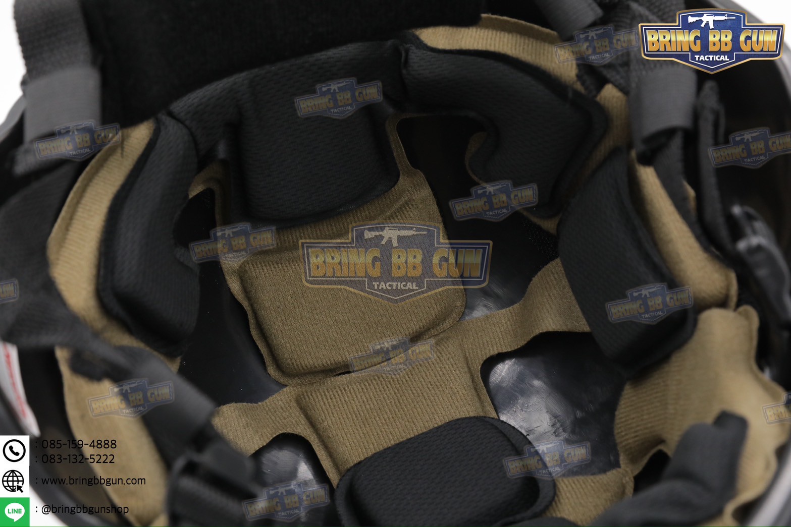 รองในหมวก แบบ Double Layer (เมมโมรี่โฟม) (รองในหมวก Exfil / Fast / SF Super High Cut / Mich ) (ฟองน้ำติดด้านในหมวก)