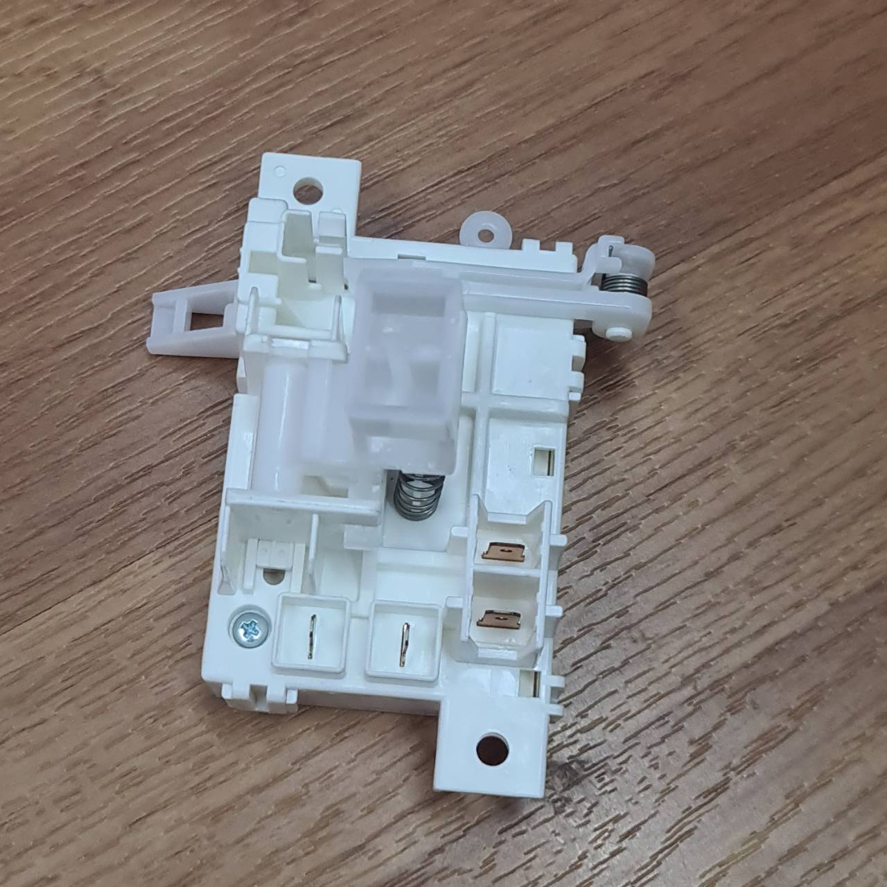 0000600 สวิทช์ +ก้าน C0601CC8 ประตู เครื่องซักผ้า HITACHI อะไหล่ของแท้ สวิตย์ล็อก เครื่องซักผ้า ฮิตาชิ LID LOCK SWITCH