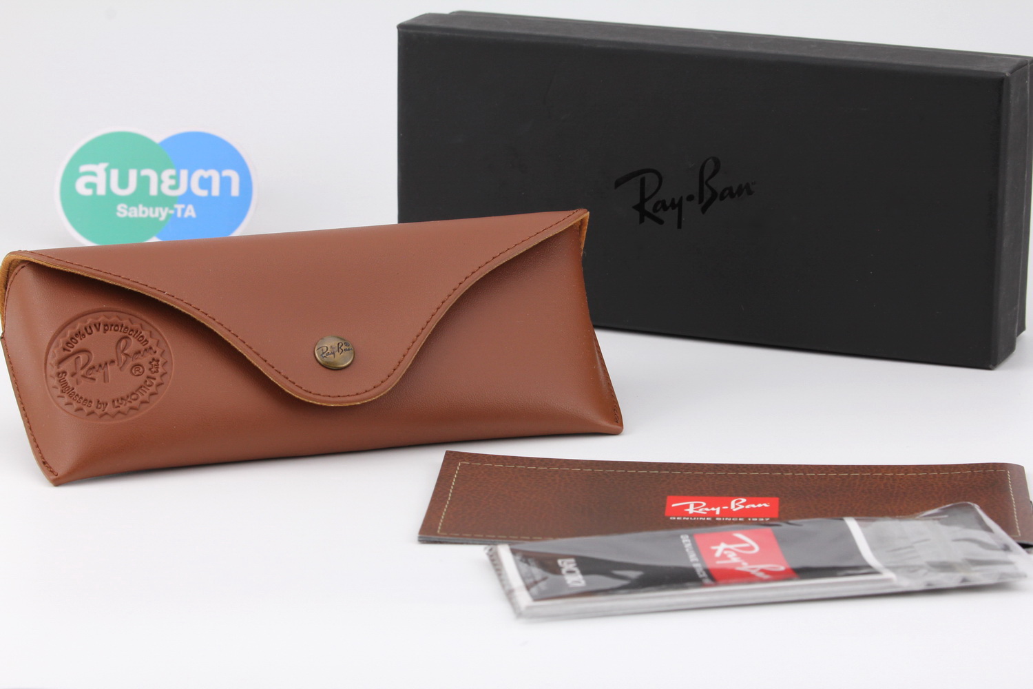 RayBan Craft Leather Outdoorsman RB3422Q 003/32