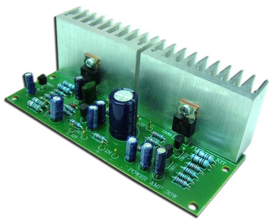 FA656 POWER AMP OTL 30W MONO R 1% ลงปริ้นท์