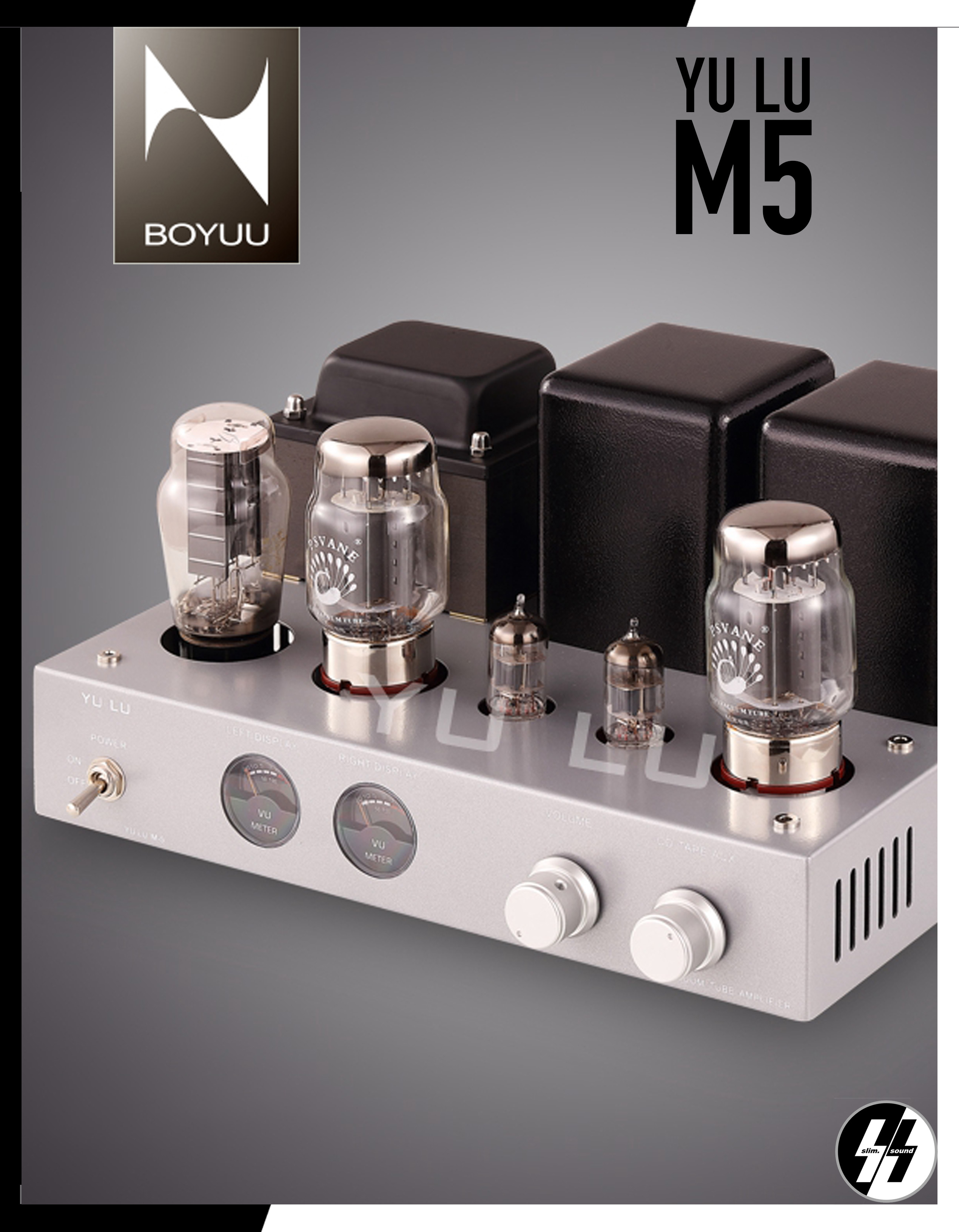 แอมป์หลอด | BOYUU - Yulu M5 | KT88 Tube integrated amplifier Single-Ended 15 Watt