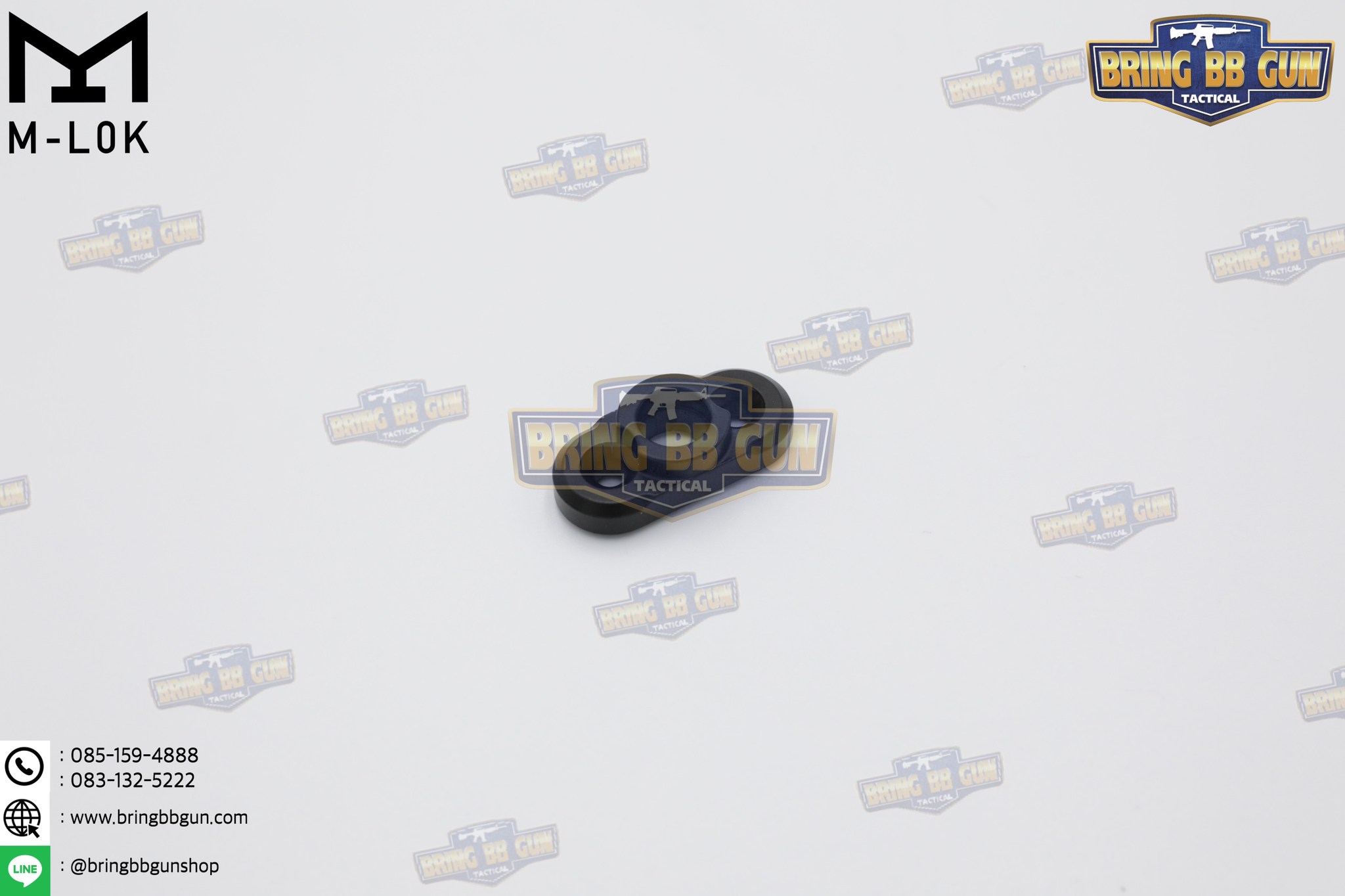 แป้นหูกวินจับราง M-Lok + หูกวิน (ชุดหูกระวินปลดไว ราง M-Lok) (System Quick Demolition) (ใช้ได้กับชุดหน้าระบบราง M-Lok เท่านั้น)