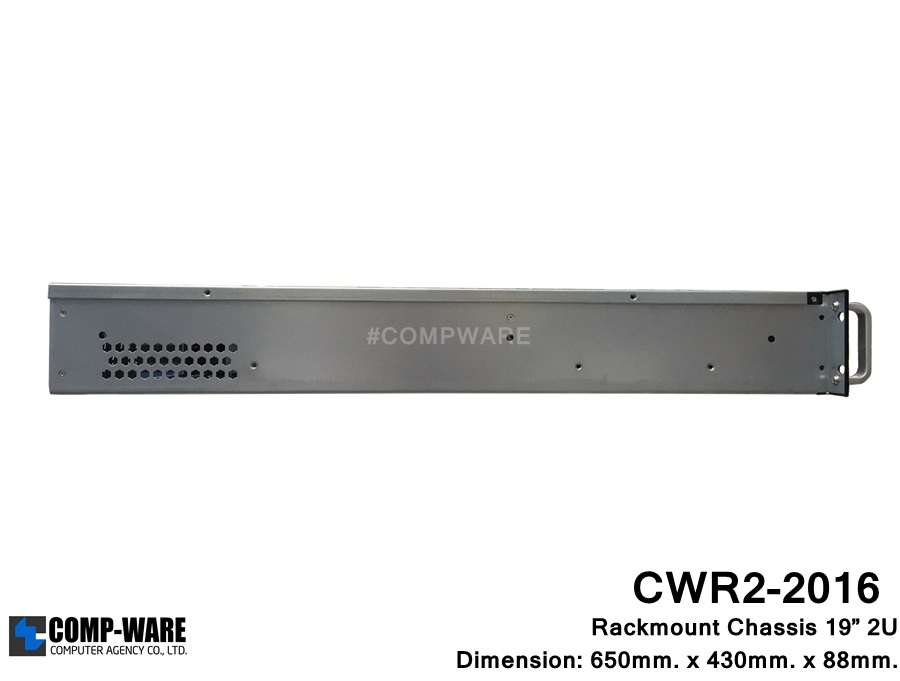 Server Rackmount 19" 2U CWR2-2016 (6-HDD Internal) ATX/2U Single Power Supply