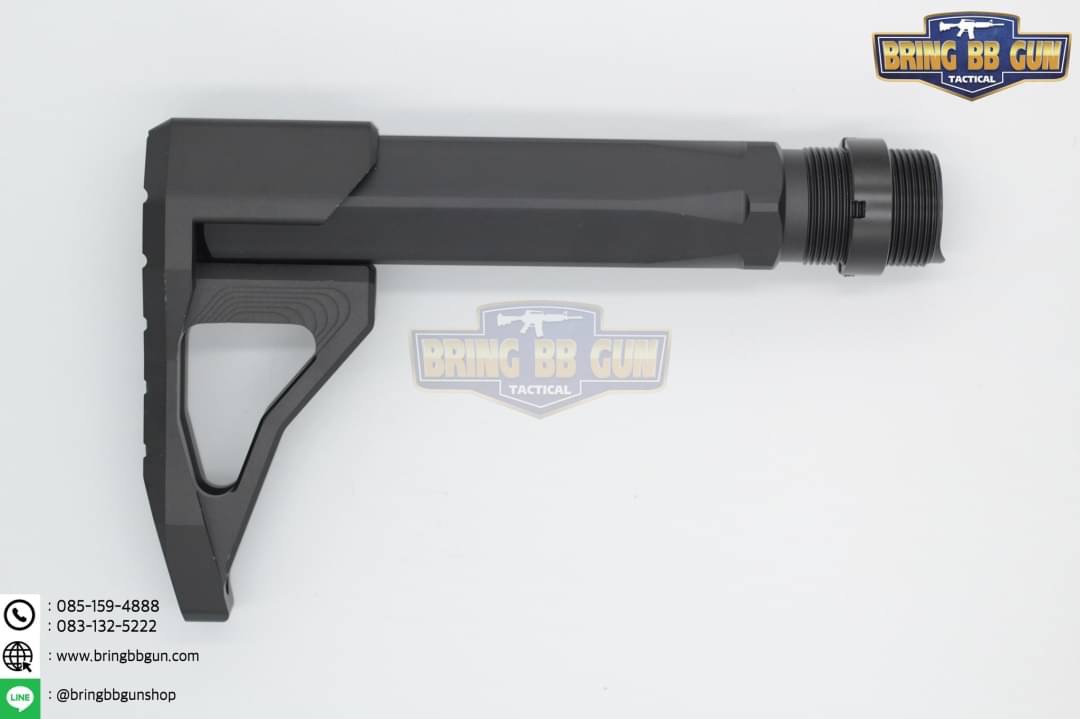 ชุดพานท้าย Phase 5 รุ่น Mini Stock (Phase 5 Universal Mini Stock for M4 GBB)