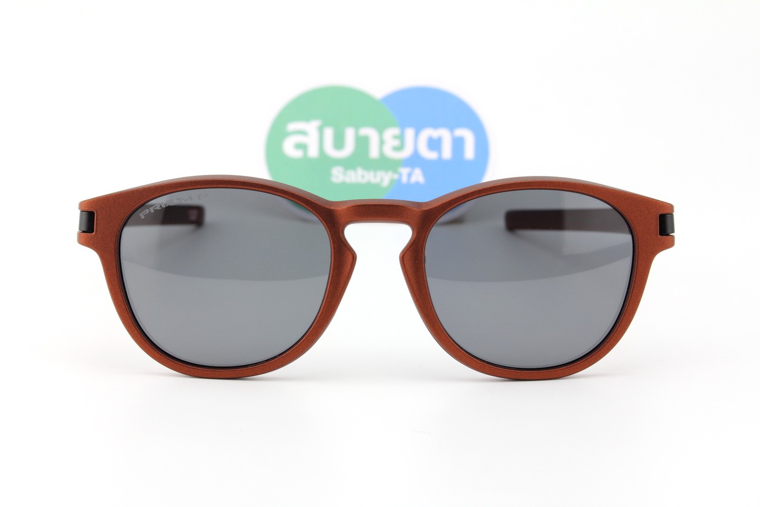 Oakley LATCH (A) Matte Fire Orange / Prizm Grey Polarized SKU#OO9349-57