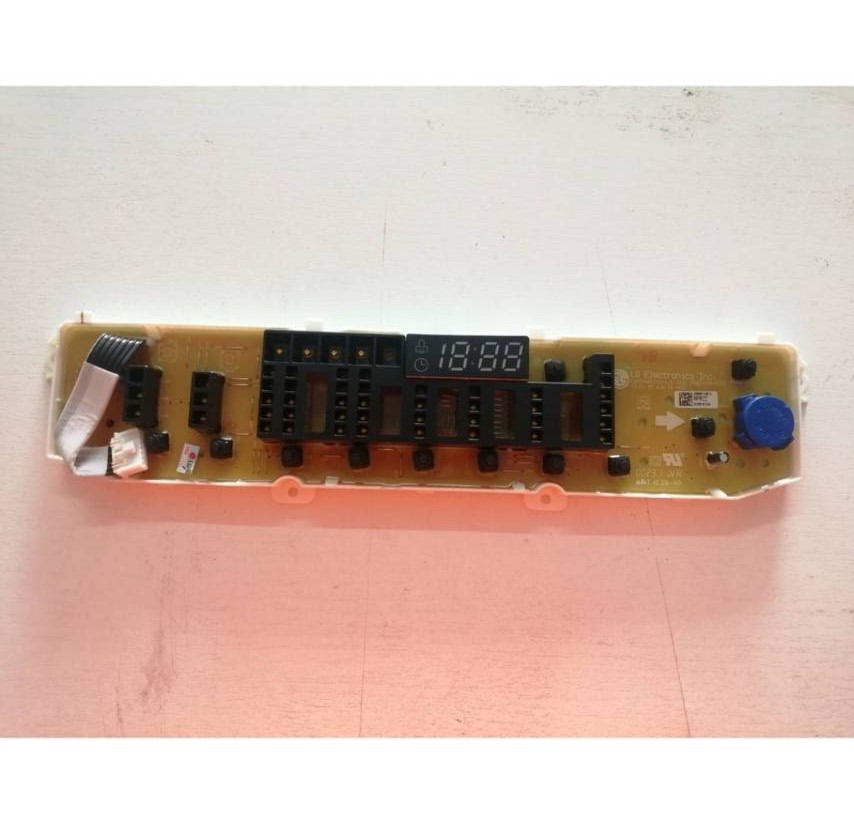 0000005 บอร์ด ปุ่มกด พาร์ท EBR8307 9916 ดิสเพย์ เครื่องซักผ้าLG (PCB Assembly,Display) อะไหล่ใหม่/อะไหล่แท้