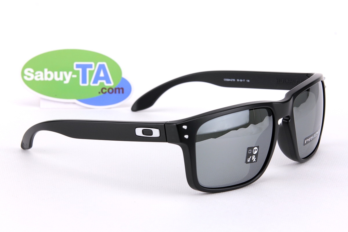 Oakley Holbrook Matte Black/Prizm Black Iridium SKU#OO9244-27