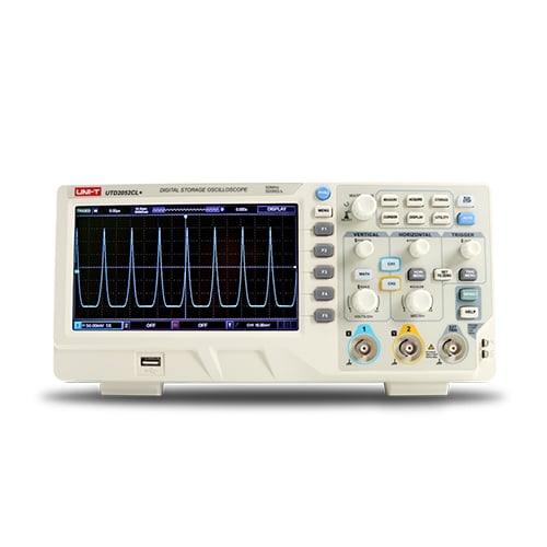 UNI-T UTD2102CL+ Oscilloscope รุ่นล่าสุด 2023!! ออสซิลโลสโคป ดิจิตอล วัดสัญญาณไฟฟ้า คลื่นกระแสไฟฟ้า