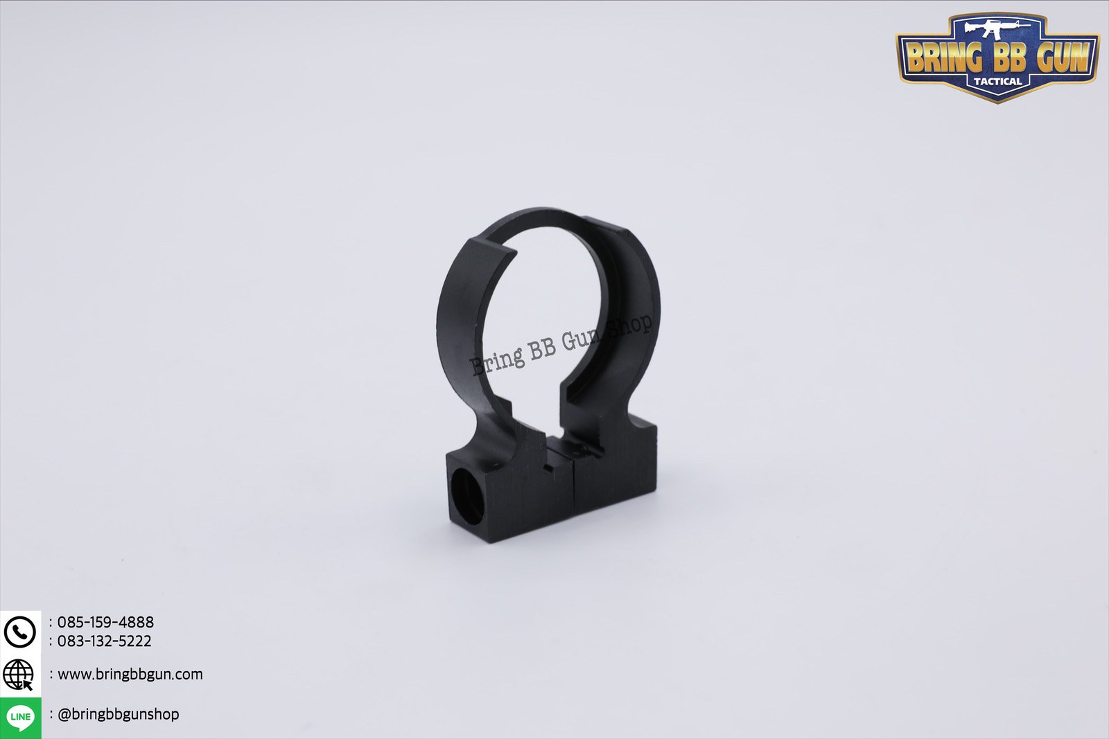 หูช้างครอบแหวนล็อคแกนพานท้าย (หูช้างปลดไว) Clamp On QD Sling Swivel