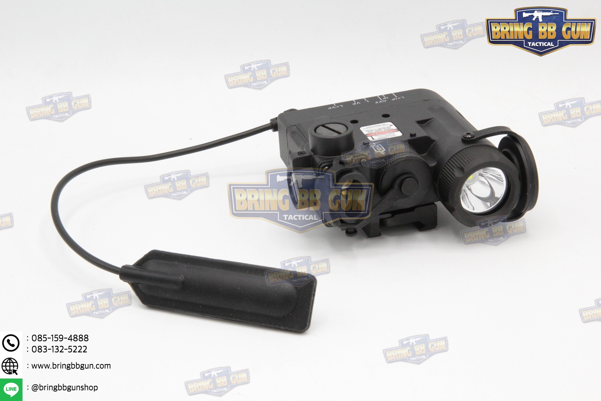 กล่อง DBAL-eMK2 (ไฟฉาย+เลเซอร์ชี้เป้าสีแดง+เลเซอร์ชี้เป้าIR) (กล่องแบตไฟฉาย+เลเซอร์สีแดง)