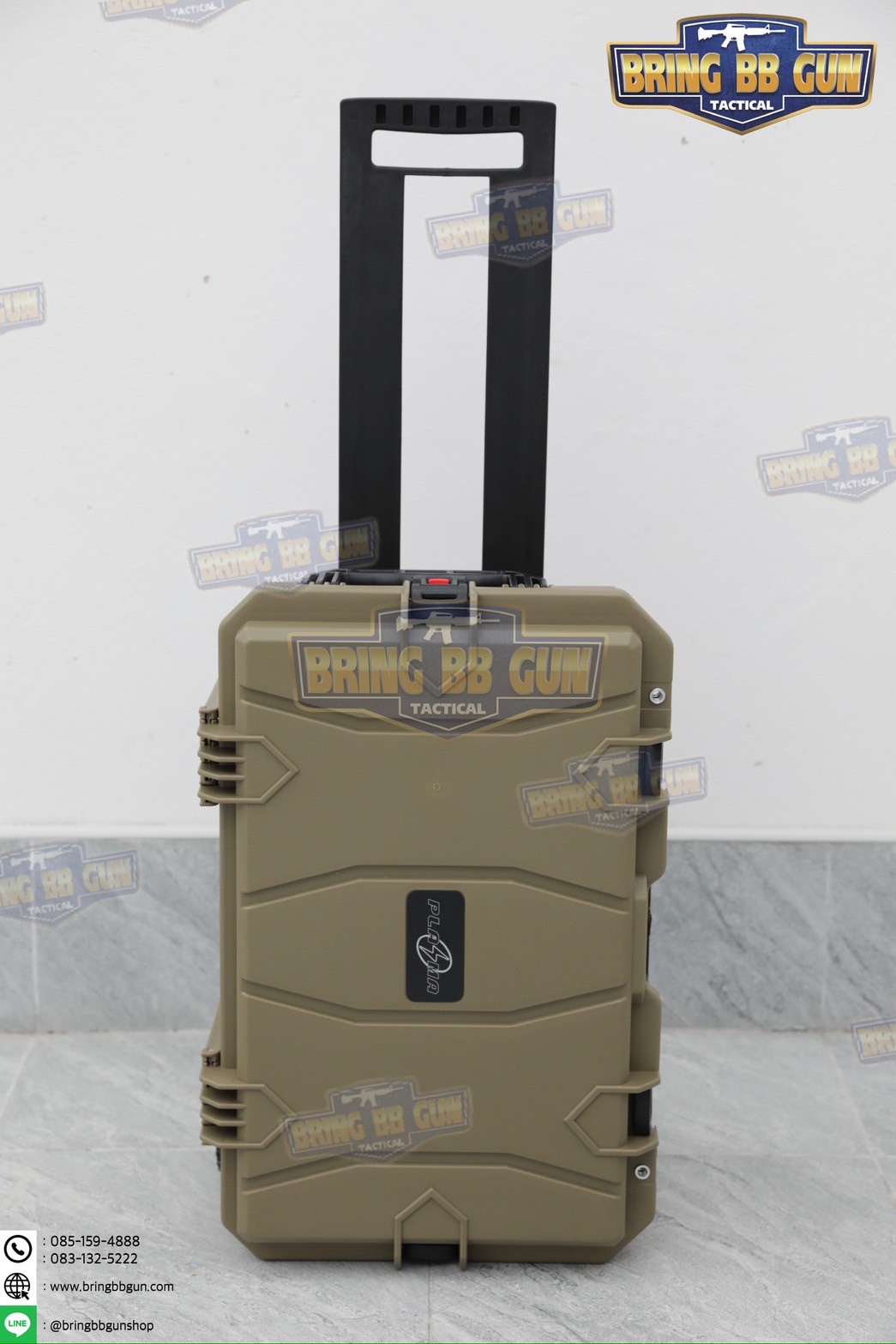 กล่องปืนสั้นแบบมีล้อลาก Plasma Case รุ่น P05 (SW1022C-R) (เคสกันกระแทรกแบบมีล้อลาก Plasma) (กล่องกันกระแทก)