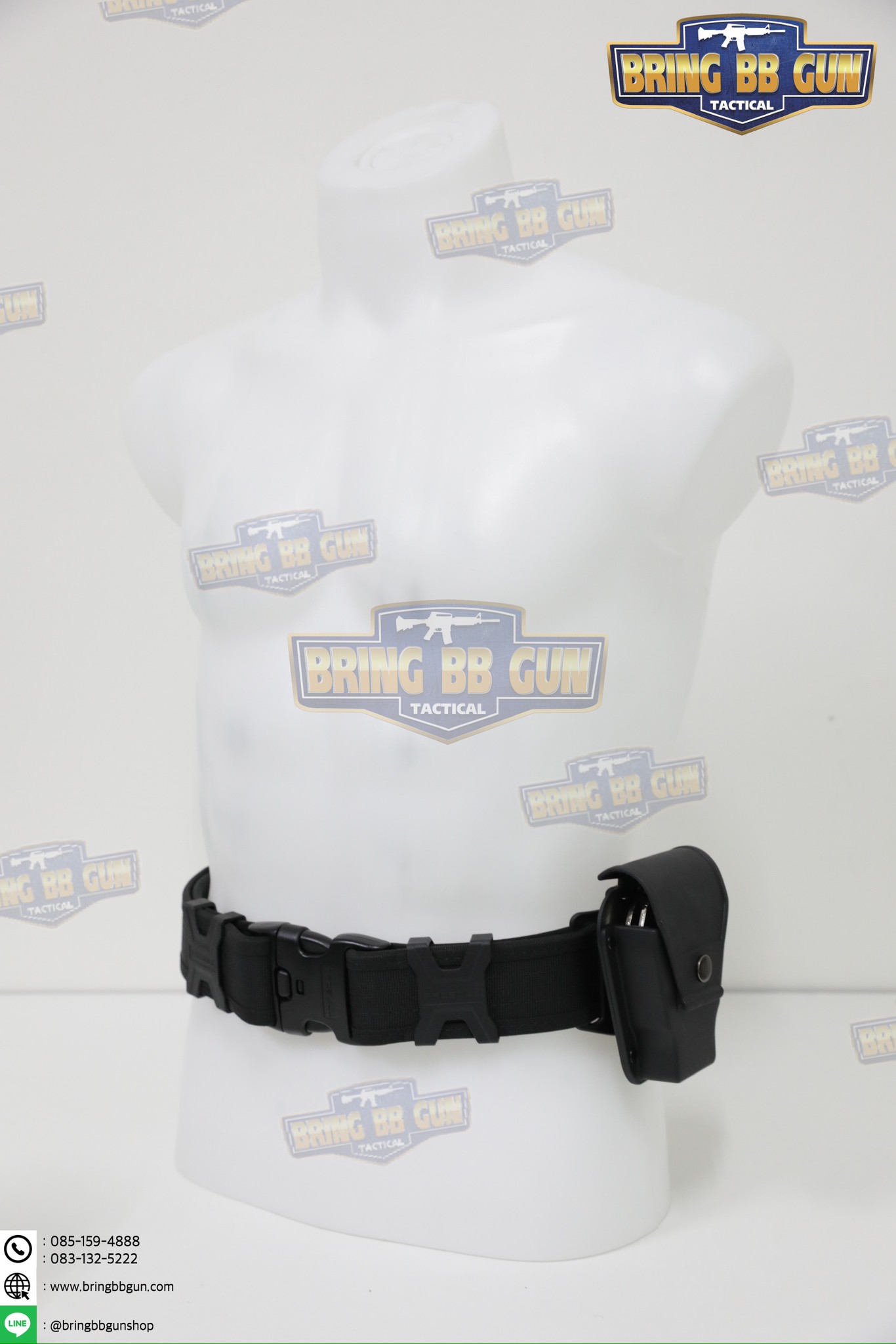 ซองกุญแจมือแบบมีฝาปิด Polymer (Handcuff Pouch) (Handcuff case)