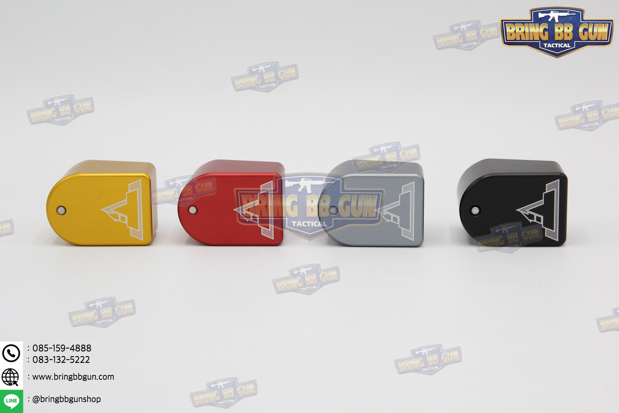 ส้นแม็คกระซีนปืน Sig Sauer P320 (+5) งานอลูมิเนียม