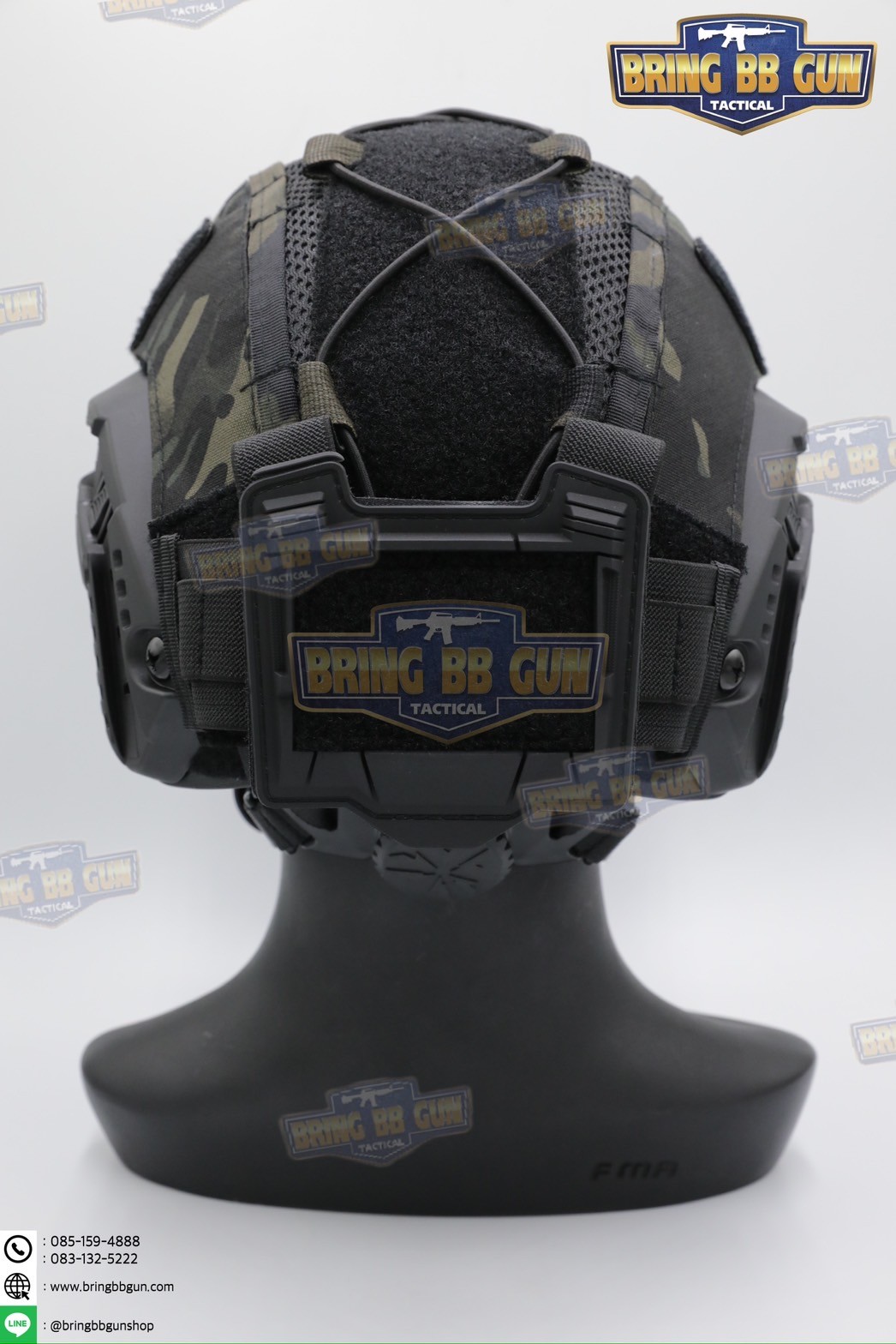 ผ้าคลุมหมวกฟาส ทรง Agilite Gen4 (ผ้าคลุมหมวกฟาส-ตาข่าย) (Mesh Fast Helmet Cover) (Fast Helmet Cover Gen4) (OPS-Core Helmet Cover)