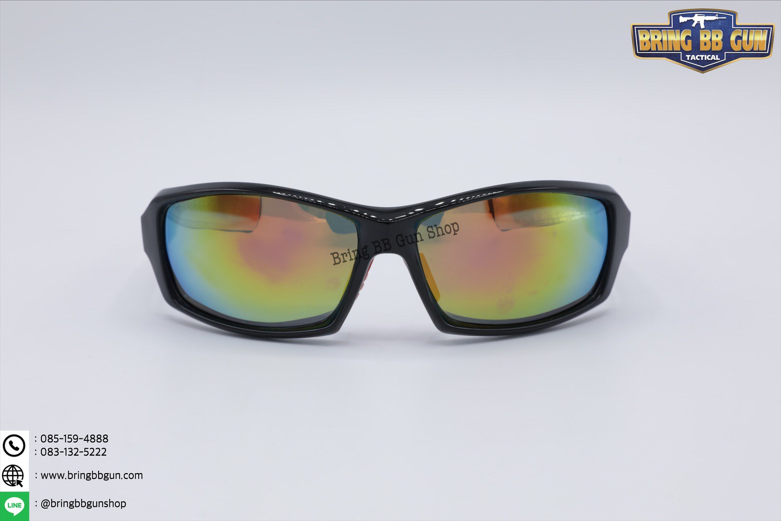 แว่นกันแดด เลนส์ Polarized (เลนส์โพลาไรซ์) รุ่น ทรงสปอร์ต 02