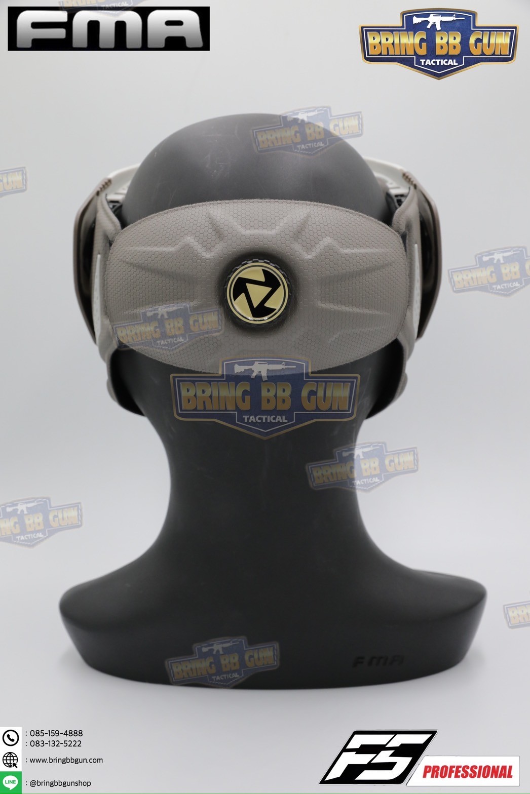 หน้ากาก F5 ยี่ห้อ FMA (FMA F5 STORM GOGGLE MASK) (F5 Professional) (Storm Goggle Mask)