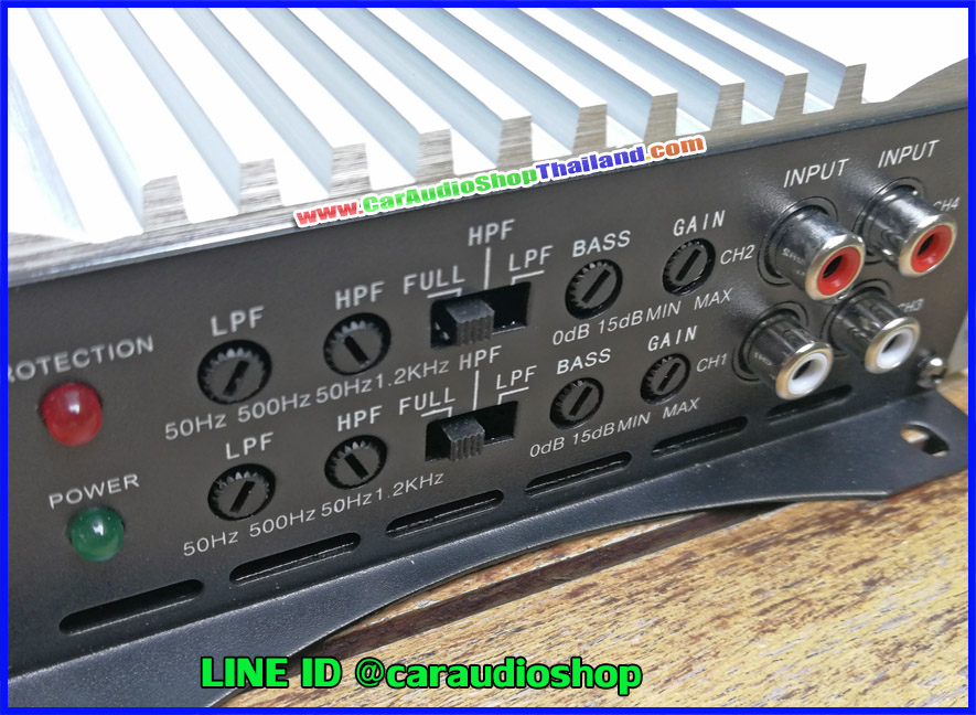 แอมป์ 4 CH PRO SQL 120.4D CLASS D FULL RANGE