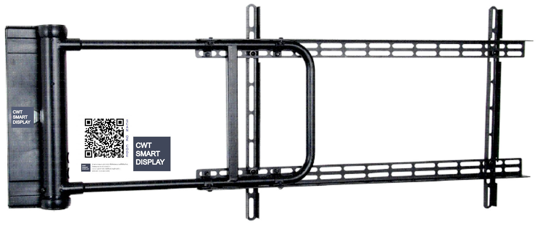 ขาแขวนทีวี (37"-52") รุ่น CWT301B แบบติดผนัง ควมคุมด้วยรีโมท