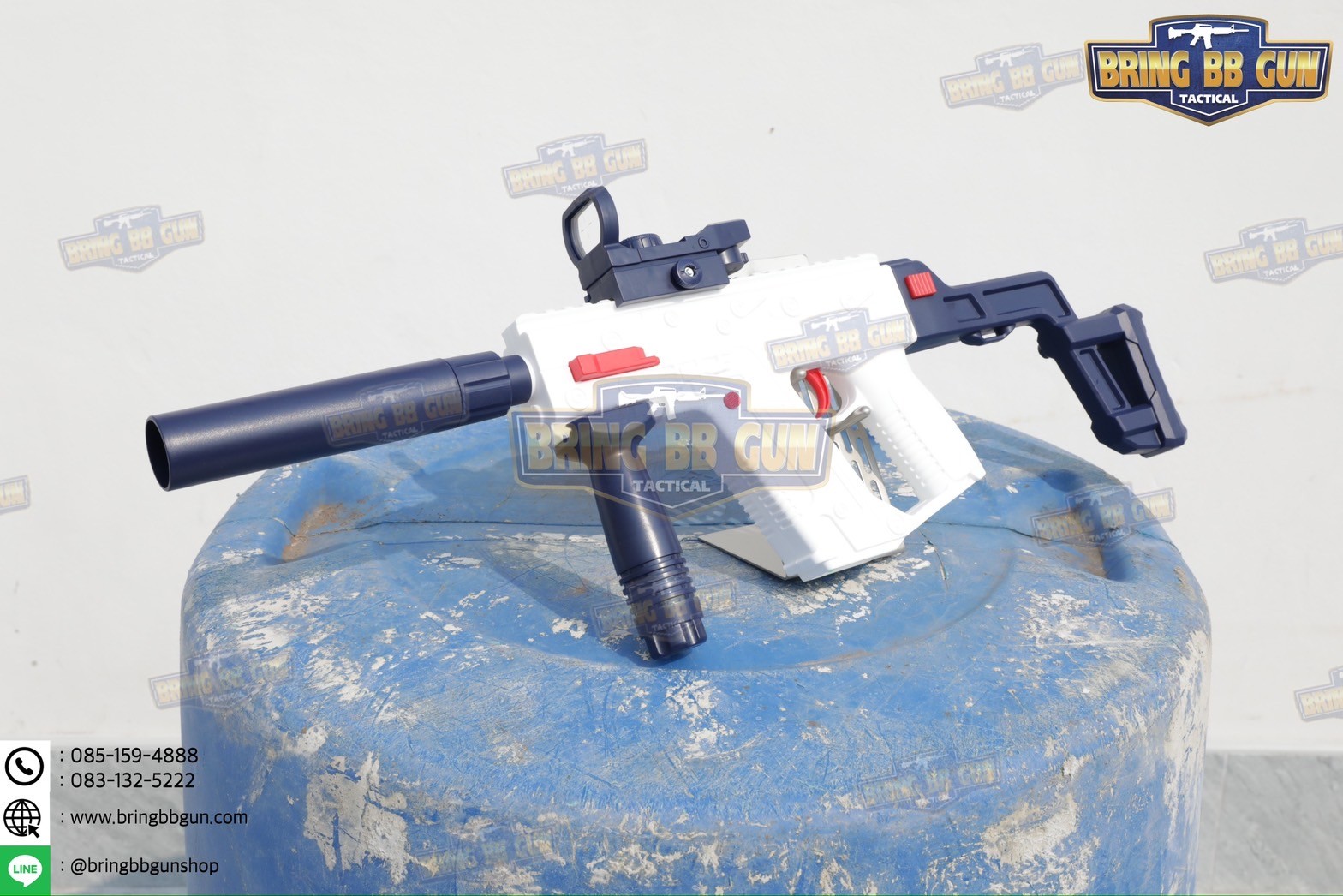 ปืนฉีดน้ำไฟฟ้า รุ่น Kriss Vector (ปืนฉีดน้ำของเล่น) (ปืนฉีดน้ำอัตโนมัติ) (ยิงได้ต่อเนื่อง)