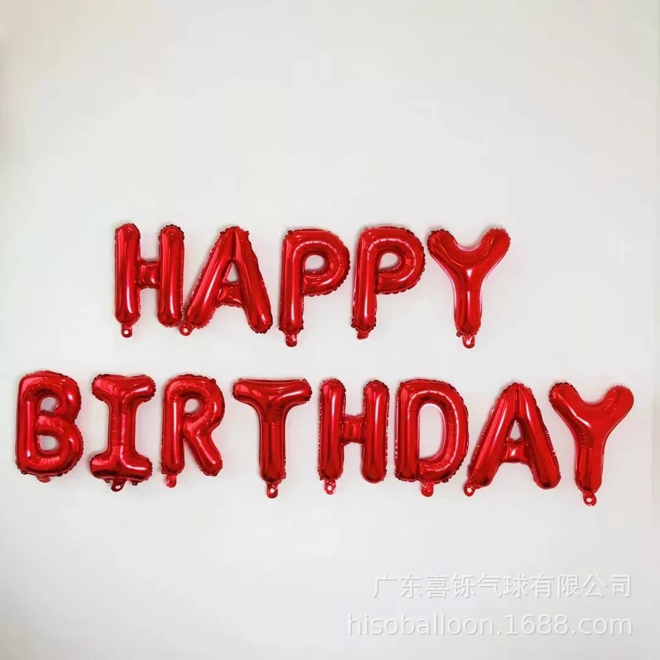 ฟอยล์ HAPPY BIRTHDAY