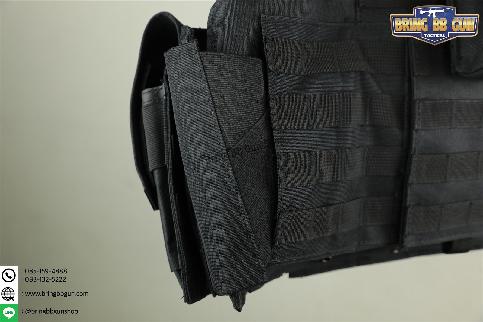 เสื้อเวส รุ่นไซราส (Tactical Vest C.I.R.A.S.)