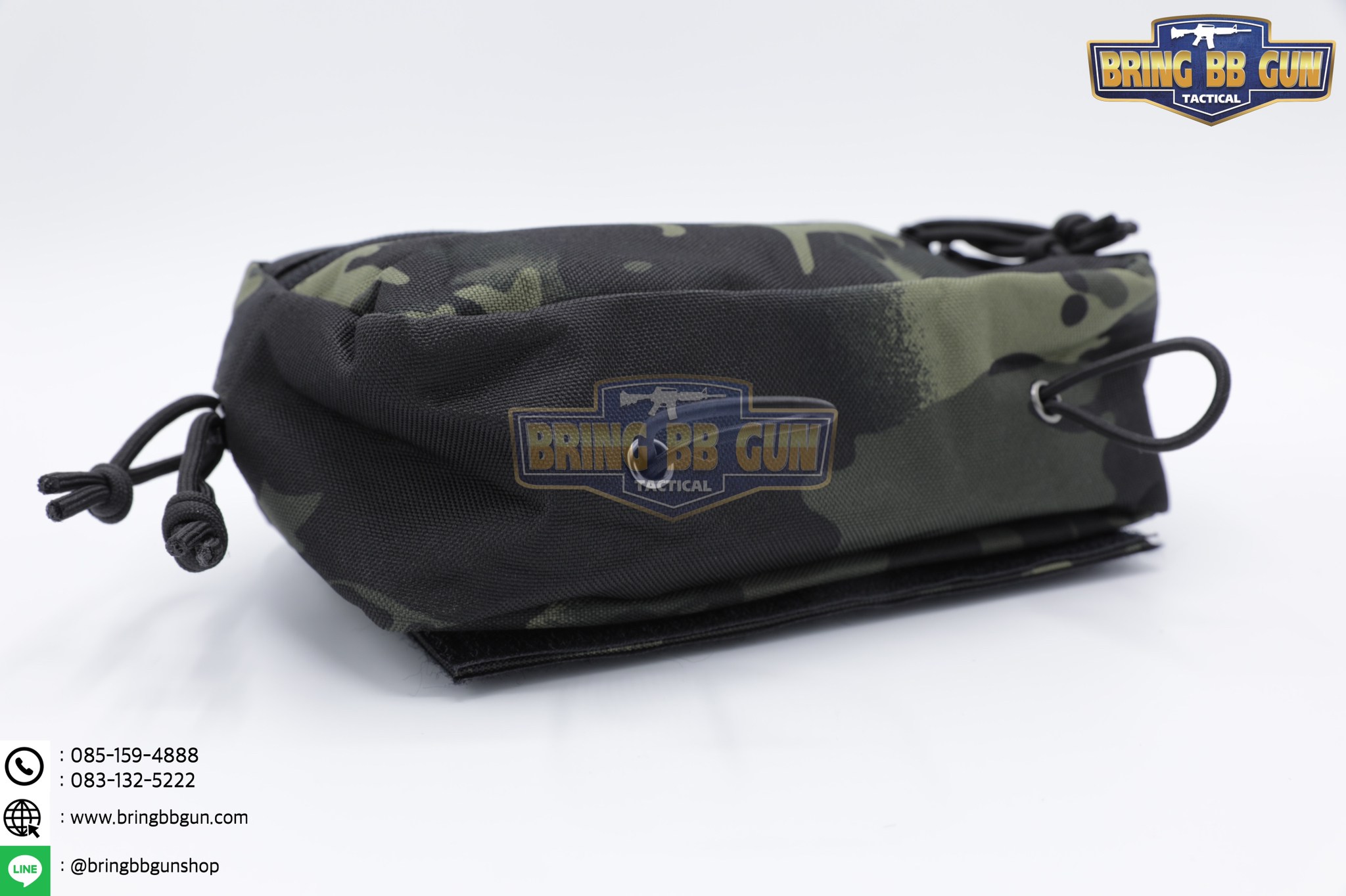 กระเป๋าจิงโจ้ติดเสื้อเวส ทรงสีเหลี่ยม (Drop Pouch) (Lower Accessories Pouch)