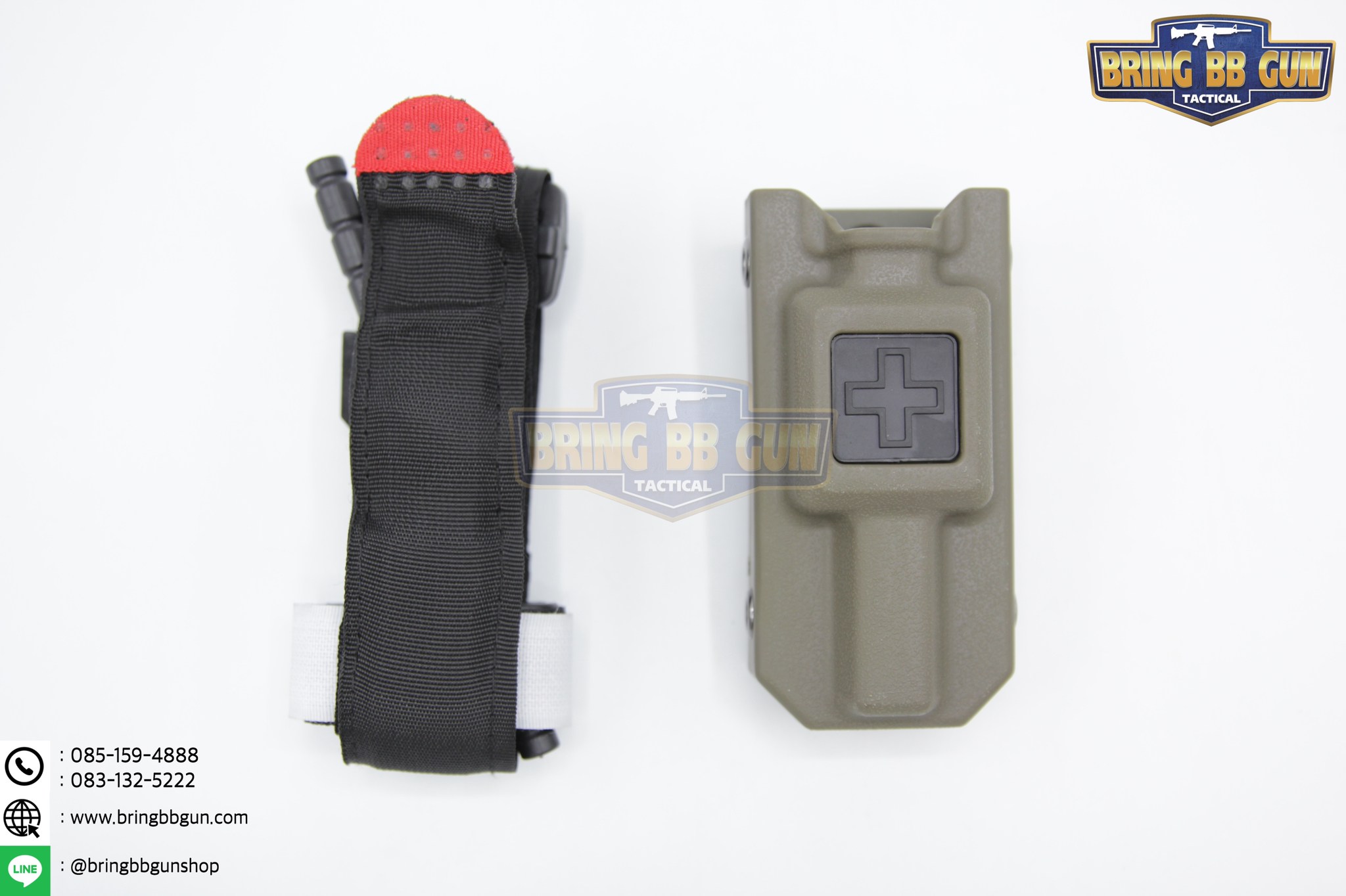 เพ้าใส่สายรัดห้ามเลือด/ทูนิเก้ (Application Tourniquet Carrier)