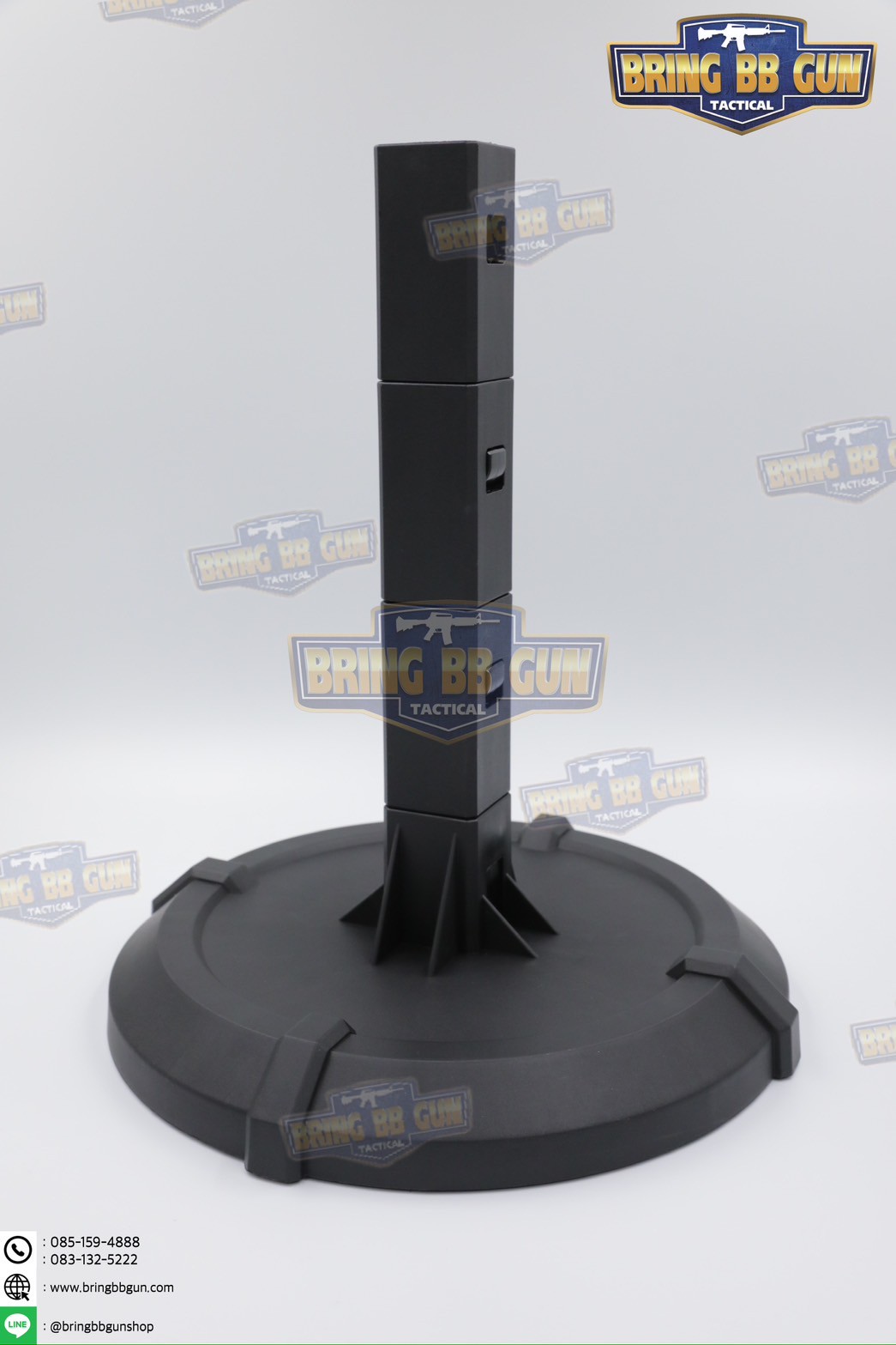 แท่นวางหมวก-เสื้อเวส-เข็มขัด (เสาแขวนหมวก-เสื้อเวส-เข็มขัด) (ที่แขวนอเนกประสงค์) (Equipment Display Stand)