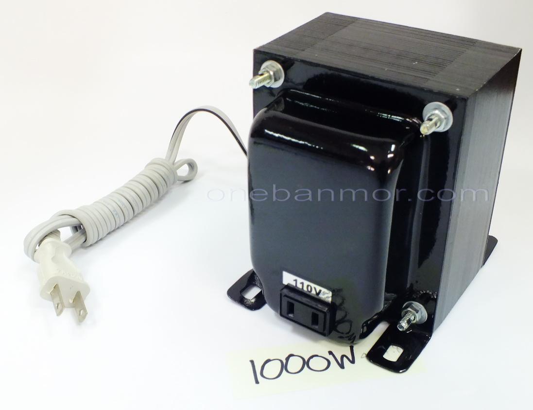 หม้อแปลง แปลงไฟจาก 220v เป็น 110V ขนาด 1000w